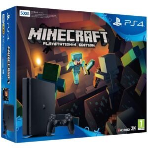 PlayStation 4 Slim + Minecraft500 GB