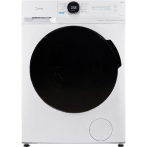 Midea Waschmaschine MF20EW90WB Energieeffizienzklasse A Inverter Motor Steam Care Lunar Dial