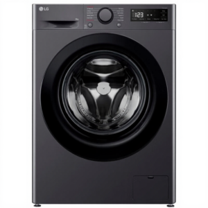 LG F2WR508SBM Waschmaschine – 8 kg, 1200 U/min, AI DD, Dampf, Energieeffizienzklasse A, Silber