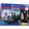 PlayStation 4 Slim + Horizon Zero Dawn + God of War + The Last of Us (Remastered)1000 GB