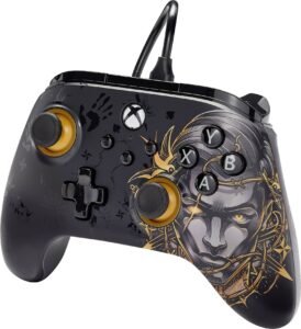 Power A Advantage "Fortnite Midas" Controller Xbox Series X, Xbox Series S Schwarz, Gold, Silber