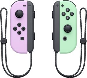 Nintendo Joy-Con 2er Set pastell Gamepad Nintendo Switch Pastell-Lila, Pastell-Grün