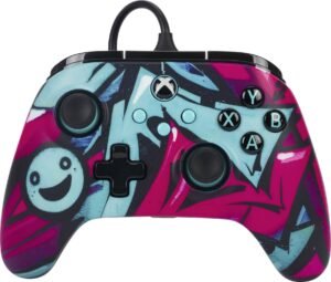 Power A Advantage "Wild Style" Controller Xbox Series X, Xbox Series S Lila, Blau