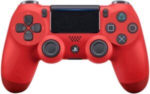 Sony Dualshock 4 V2 Gamepad PlayStation 4 Rot