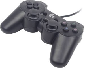 Gembird JPD-UDV-01 Gamepad PC Schwarz
